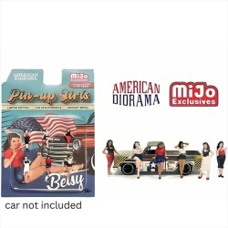 1/64 PIN UP GIRLS MIJO FIGURE SET AD-76494