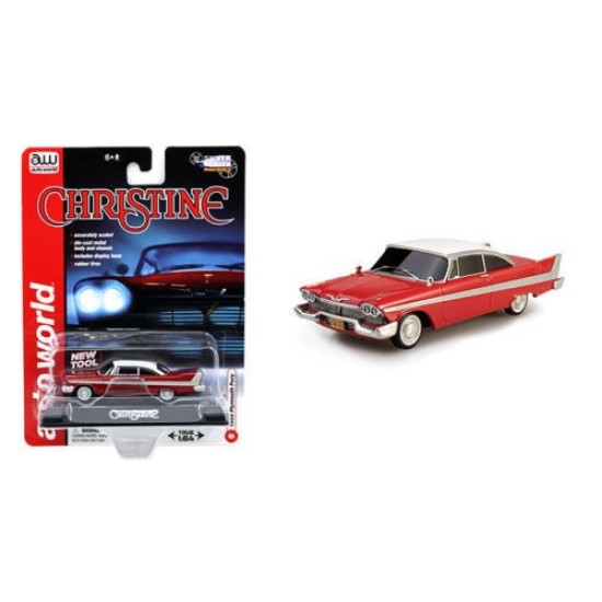 1/64 1958 PLYMOUTH FURY - CHRISTINE RED