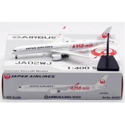 1/400 JA02WJ JAPAN AIRLINES AIRBUS A350-1041 DETACHABLE GEAR AV4257