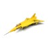 1/72 SAAB J35J DRAKEN SWEDISH AF YELLOW 43-10 AV7241009