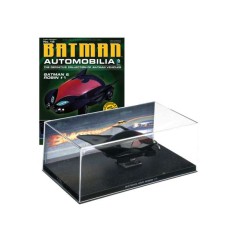 1/43 BATMAN BATMOBILE BATMAN AND ROBIN NO.1, BLACK (CRACKED CASES)