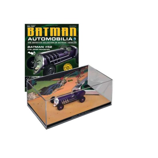 1/43 BATMAN BATMOBILE BATMAN NO.52 (JOKER ROADSTER), PURPLE (CRACKED CASES)