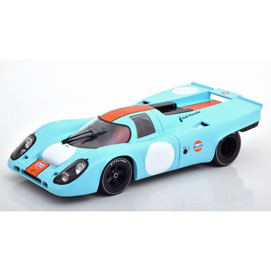 1/18 PORSCHE 917K GULF, 1970-1971 WITH DECAL-NUMBER-SET, VER