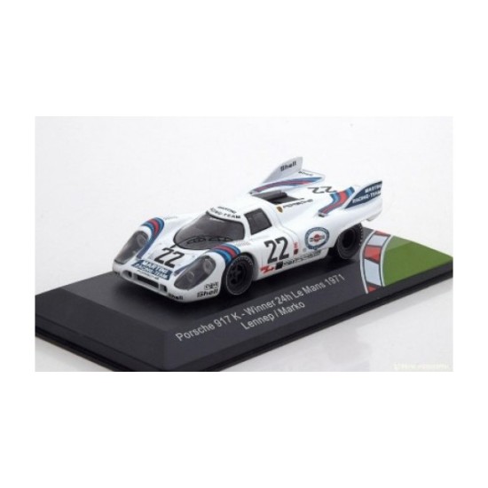 1/43 PORSCHE 917 K MARTINI SIEGER 24H LE MANS 1971 LENNEP/MA