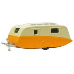 1/76 CARAVAN ORANGE/CREAM 76CV001
