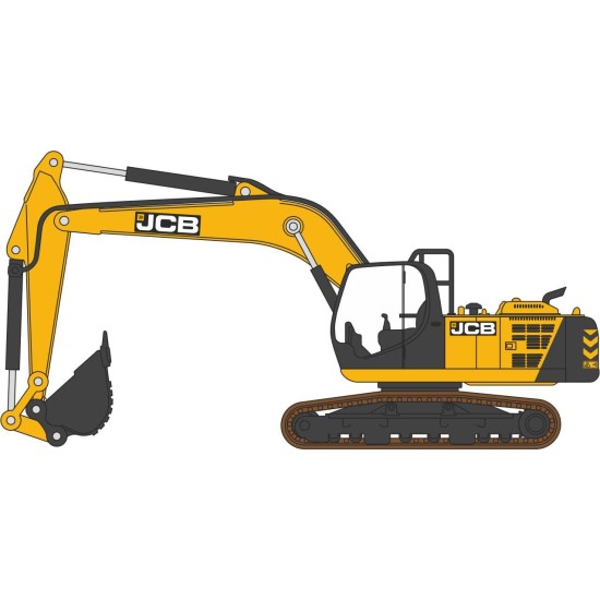 OX76JS001 - 1/76 JCB JS220 TRACKED EXCAVATOR JCB