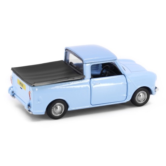 1/50 TINY CITY DIE-CAST MODEL CAR - MORRIS MINI PICKUP BLUE