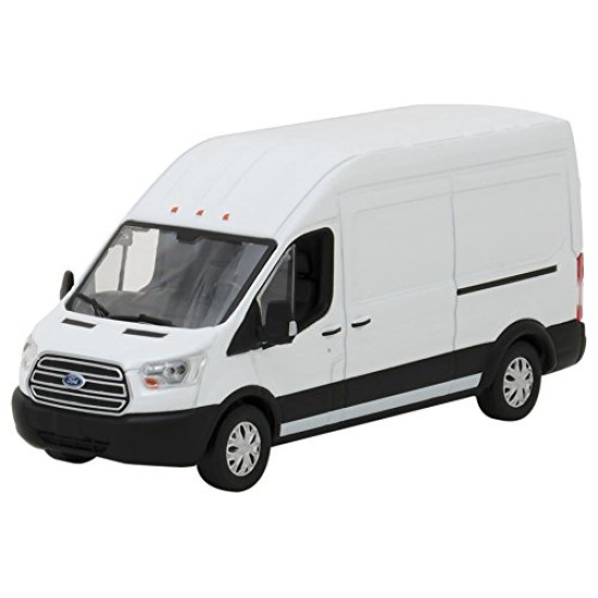 GL86083 - 1/43 2017 FORD TRANSIT EXTENDED VAN HIGH ROOF OXFORD WHITE