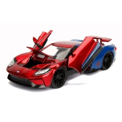 1/24 2017 FORD GT MARVEL SPIDERMAN WITH FIGURE 99725