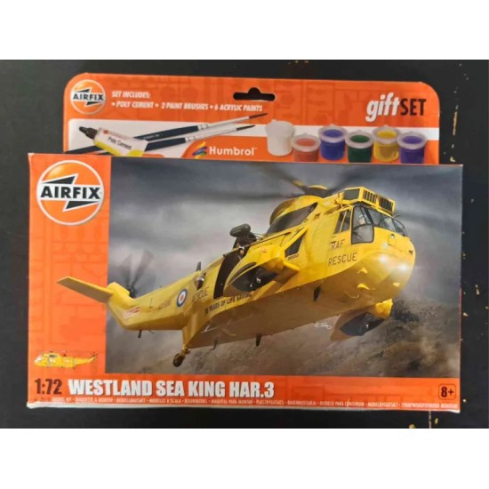 AIRFIX 1/72 HANGING GIFT SET WESTLAND SEA KING HAR.3 A55307B - BOX DAMAGE