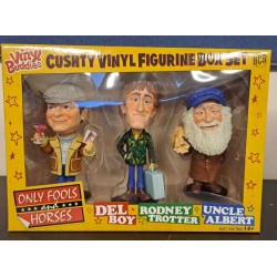 BIG CHIEF ONLY FOOLS AND HORSES 3PK VINYL FIGURINE BOX SET - BOX DAMAGE
