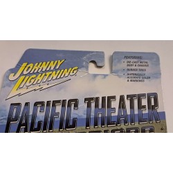 JOHNNY LIGHTNING 1/87 WWII GMC CCKW 6X6 BATTLE OF GUADALCANAL JLML007 - CREASED JOHNNY LIGHTNING 1/87 WWII GMC CCKW 6X6 BATTLE OF GUADALCANAL JLML007 - CREASED