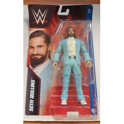 WWE SERIES 134 SETH ROLLINS ACTION FIGURE HDD39 - DAMAGED PACKAGING