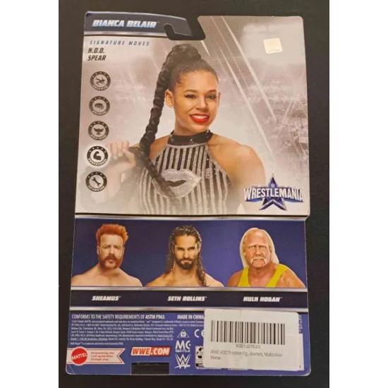 WWE WRESTLEMANIA ACTION FIGURE BIANCA BELAIR HDD79 - DAMAGED PACKAGING