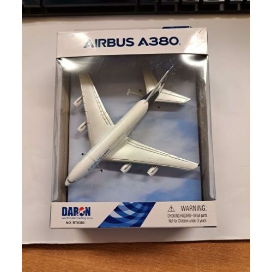 DARON A380 HOUSE COLOURS DIECAST AIRLINER RT0380 - WORN BOX