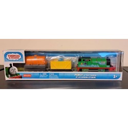 THOMAS AND FRIENDS MOTORIZED PERCY & THE TANKER GYW13 - BOX DAMAGE THOMAS AND FRIENDS MOTORIZED PERCY & THE TANKER GYW13 - BOX DAMAGE