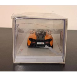 TRUESCALE MINIATURES 1/43 MCLAREN 570S ORANGE (LHD) TSM430113 - CRACKED CASE