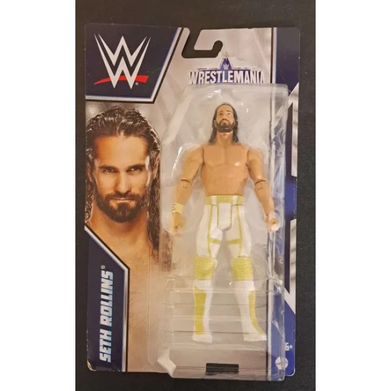 WWE WRESTLEMANIA SETH ROLLINS HDD78 - TORN PACKAGING