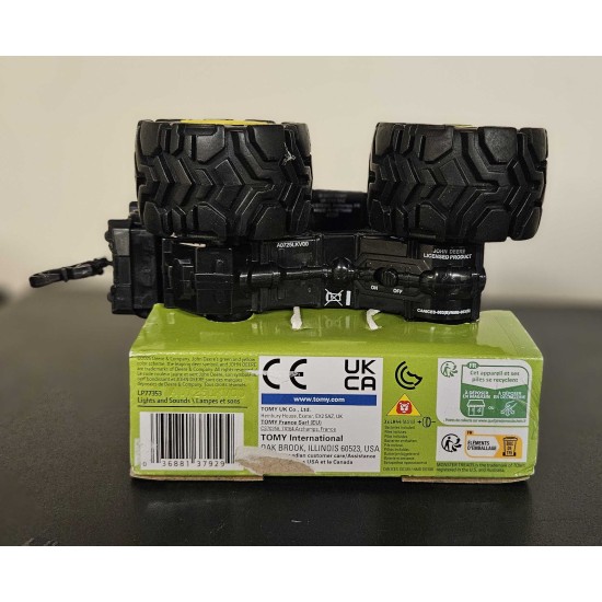 JOHN DEERE MONSTER TREADS LIGHTS & SOUNDS GATOR 37929B - TORN