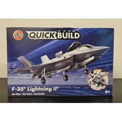 AIRFIX QUICKBUILD F-35B LIGHTNING II (PLASTIC KIT) J6040 - BOX CREASED