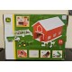 BRITAINS FARM 1/64 JOHN DEERE 24PC PLAYSET WITH RED BARN 47333 - BOX DAMAGE