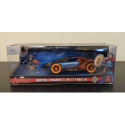 JADA 1/32 2017 FORD GT W DOCTOR STRANGE FIGURE 33360 - BOX DAMAGE