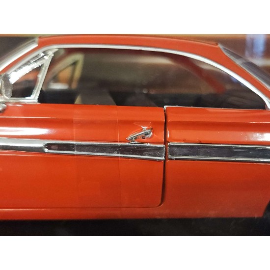 JADA 1/24 DOMS CHEVROLET IMPALA FAST AND FURIOUS RED 98426 - MODEL DEFECT