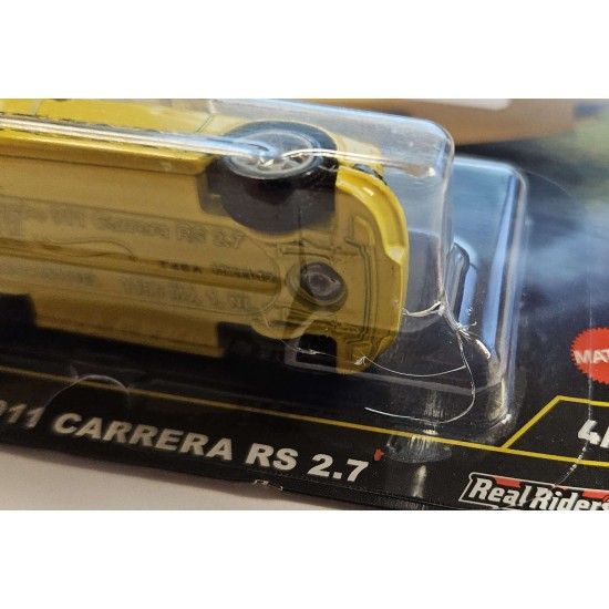 HOT WHEELS HAMMER DROPS PORSCHE 911 CARRERA RS 2.7 4/5 HRW07 - DAMAGED CARD HOT WHEELS HAMMER DROPS PORSCHE 911 CARRERA RS 2.7 4/5 HRW07 - DAMAGED CARD