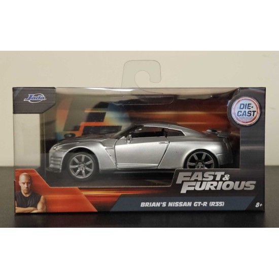 JADA 1/32 2009 NISSAN SKYLINE GT-R R35 FAST AND FURIOUS 97383 - PAINT DAMAGE JADA 1/32 2009 NISSAN SKYLINE GT-R R35 FAST AND FURIOUS 97383 - PAINT DAMAGE