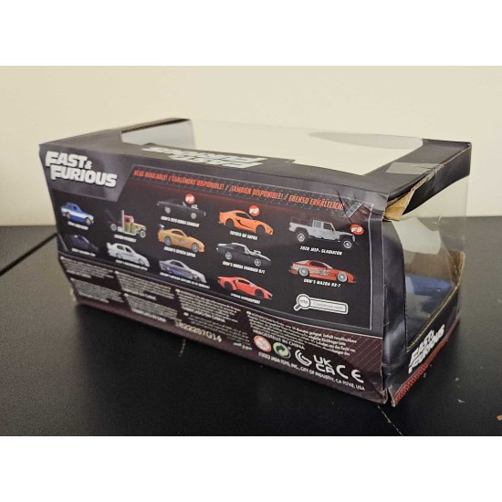 1/24 TOYOTA SUPRA SLAP JACK 1995 FAST & FURIOUS GOLD 99540 BOX DAMAGE