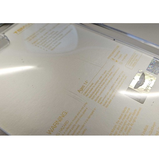 MINI GT 1/64 ASTON MARTIN DB5 RHD THUNDERBALL ENGLISH MGT00901-007E - DAMAGED