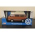 MOTORMAX 1/24 VOLKSWAGEN TYPE 2 (T3) CAMPER VAN BROWN WHITE 79594 - SPLIT