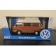 MOTORMAX 1/24 VOLKSWAGEN TYPE 2 (T3) CAMPER VAN BROWN WHITE 79594 - SPLIT