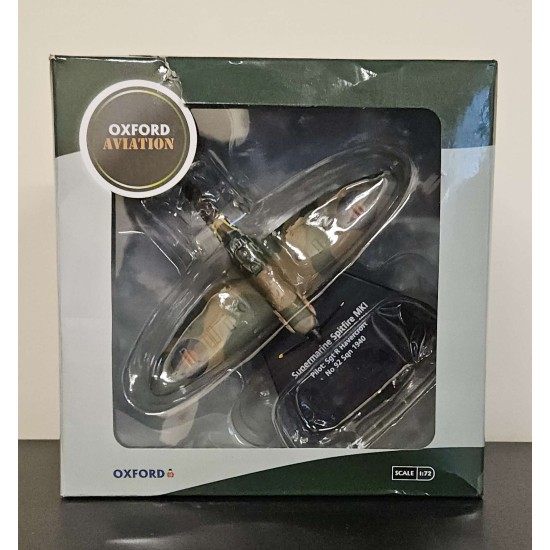 OXFORD 1/72 SUPERMARINE SPITFIRE MKI AC001 - BOX TORN