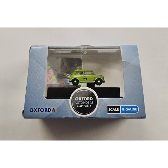 OXFORD N GAUGE MINI LIME GREEN MR BEAN NMN005 - CASE CRACKED