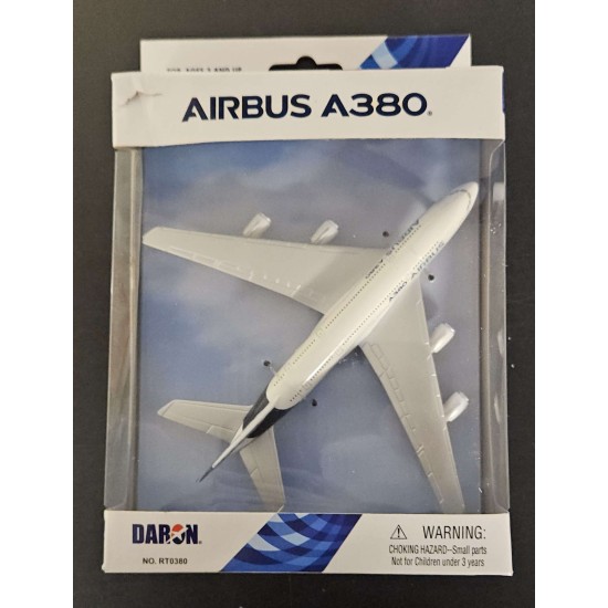 DARON A380 HOUSE COLOURS DIECAST AIRLINER RT0380 - BOX DAMAGE