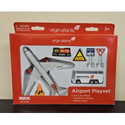 DARON VIRGIN ATLANTIC PLAYSET 8 PIECES RT1701 - BOX DAMAGED