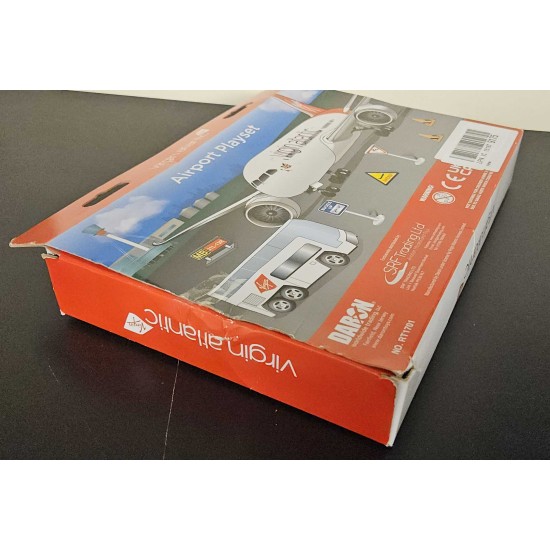 DARON VIRGIN ATLANTIC PLAYSET 8 PIECES RT1701 - BOX DAMAGED