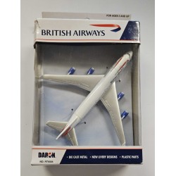 BRITISH AIRWAYS BOEING 747-400 TOY DIECAST AIRLINER RT6004 - BOX DAMAGE