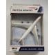 BRITISH AIRWAYS BOEING 747-400 TOY DIECAST AIRLINER RT6004 - BOX DAMAGE