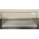 1/24 DISPLAY CASE SILVER BASE 28Lx13Wx11H CM APPROX T9-2499075 - CRACKED CASE