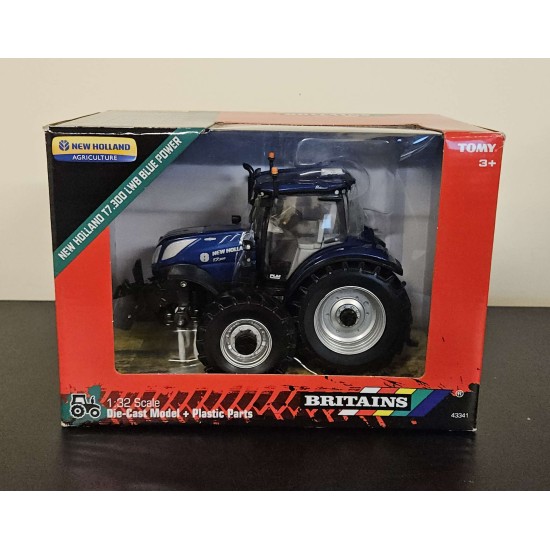 BRITAINS 1/32 NEW HOLLAND T7.300 (LWB) 43341 - BROKEN WHEEL