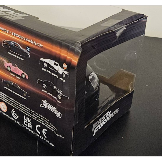 JADA 1/24 FAST AND FURIOUS - 1995 TOYOTA SUPRA 33380 - BOX DAMAGED