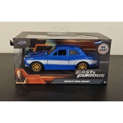 JADA 1/32 FORD ESCORT RS2000 MK1 FAST AND FURIOUS 97188 - BOX TORN
