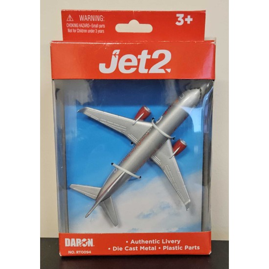 DARON JET2.COM DIECAST PLANE RT0094 - MISSING WHEEL