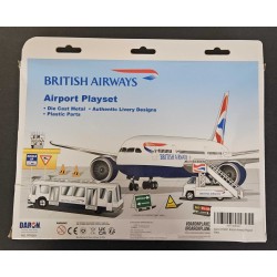 DARON BRITISH AIRWAYS AIRPORT PLAYSET RT6001 - BOX DAMAGE