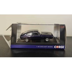 CORGI VANGUARDS 1/43 FORD CAPRI MK2 1.6 GT, PURPLE VELVET VA15407 - CRACKED CASE