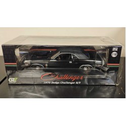 GREENLIGHT 1/18 1970 DODGE CHALLENGER R/T 426 HEMI THE BLACK GHOST 13614 - TORN