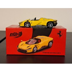 BBR 1/64 FERRARI DAYTONA SP3 GIALLO MODENA BBRFER64018 - DEFECT