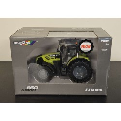 BRITAINS 1/32 CLAAS ARION 660 NIGHT LIMITED EDITION 43422 - DAMAGED